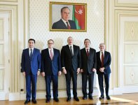 President Ilham Aliyev receives President and President-elect of American Israel Public Affairs Committee (PHOTO/VIDEO)