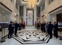 Memory of National Leader Heydar Aliyev commemorated in Embassy of Azerbaijan to China (PHOTO)