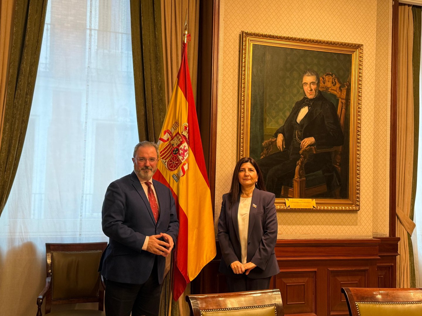 Azerbaijani MP Sevil Mikayilova holds meetings with Spanish parliamentarians in Madrid (PHOTO)