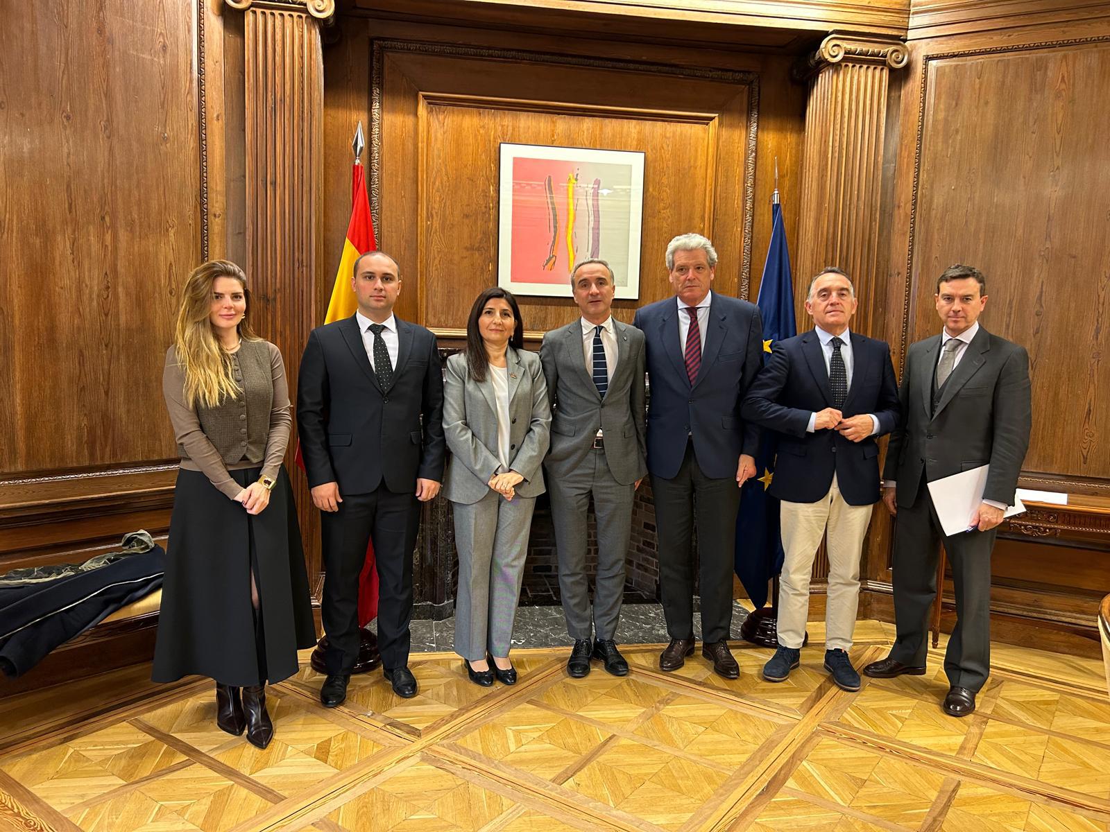 Azerbaijani MP Sevil Mikayilova holds meetings with Spanish parliamentarians in Madrid (PHOTO)