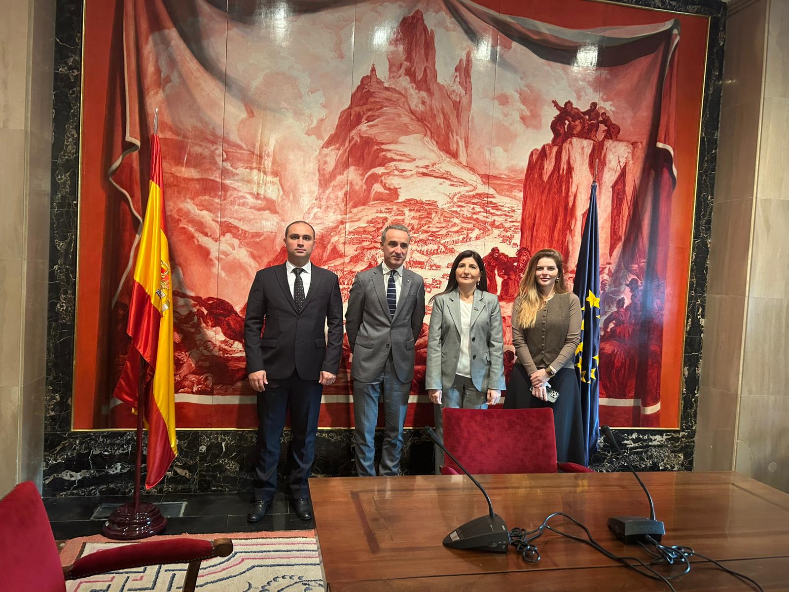 Azerbaijani MP Sevil Mikayilova holds meetings with Spanish parliamentarians in Madrid (PHOTO)