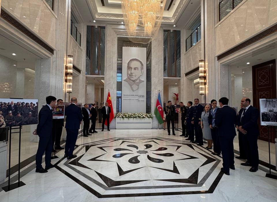 Memory of National Leader Heydar Aliyev commemorated in Embassy of Azerbaijan to China (PHOTO)
