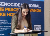 Vice President of Heydar Aliyev Foundation Leyla Aliyeva visits Kigali genocide memorial (PHOTO)