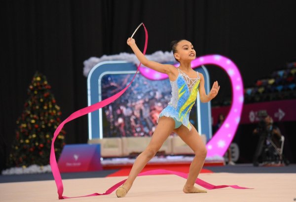 Int'l rhythmic gymnastics tournament “Winter Fairytale” kicks off in Azerbaijan's Baku (PHOTO)
