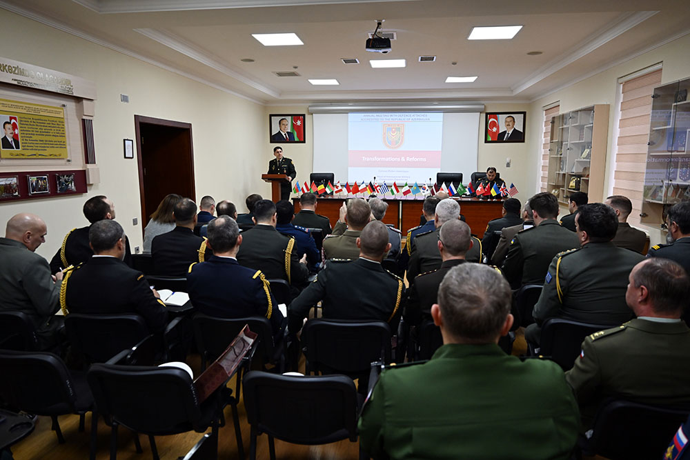 Azerbaijan hosts meeting on 2024 results with locally accredited military attachés (PHOTO)