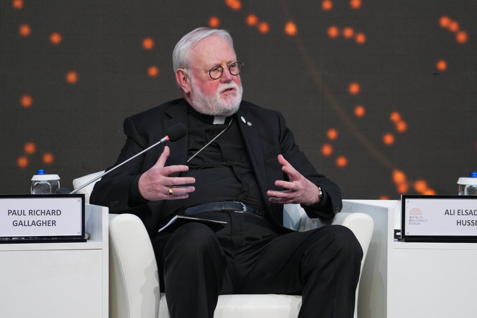 Vatican secretary arrives on visit to Azerbaijan's Baku