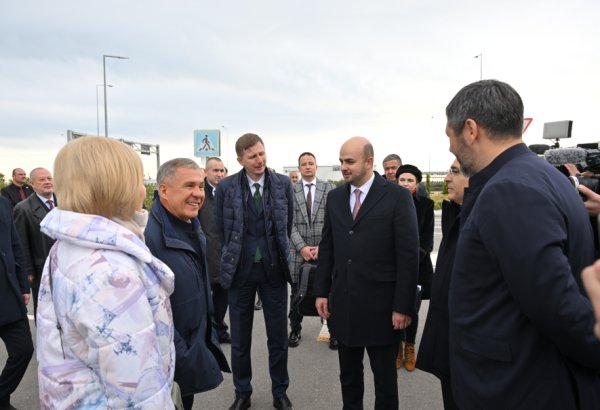 Head of Russia's Tatarstan visits Alat Free Economic Zone (PHOTO)