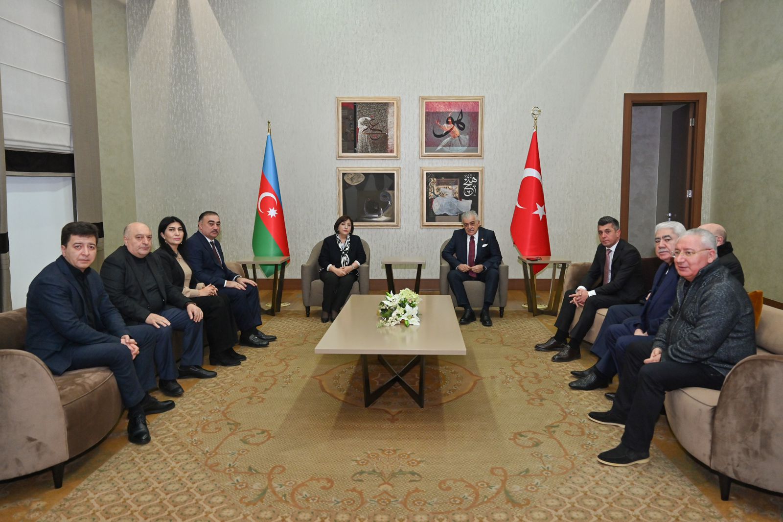 Azerbaijan's Parliament Speaker leads delegation to Türkiye (PHOTO)
