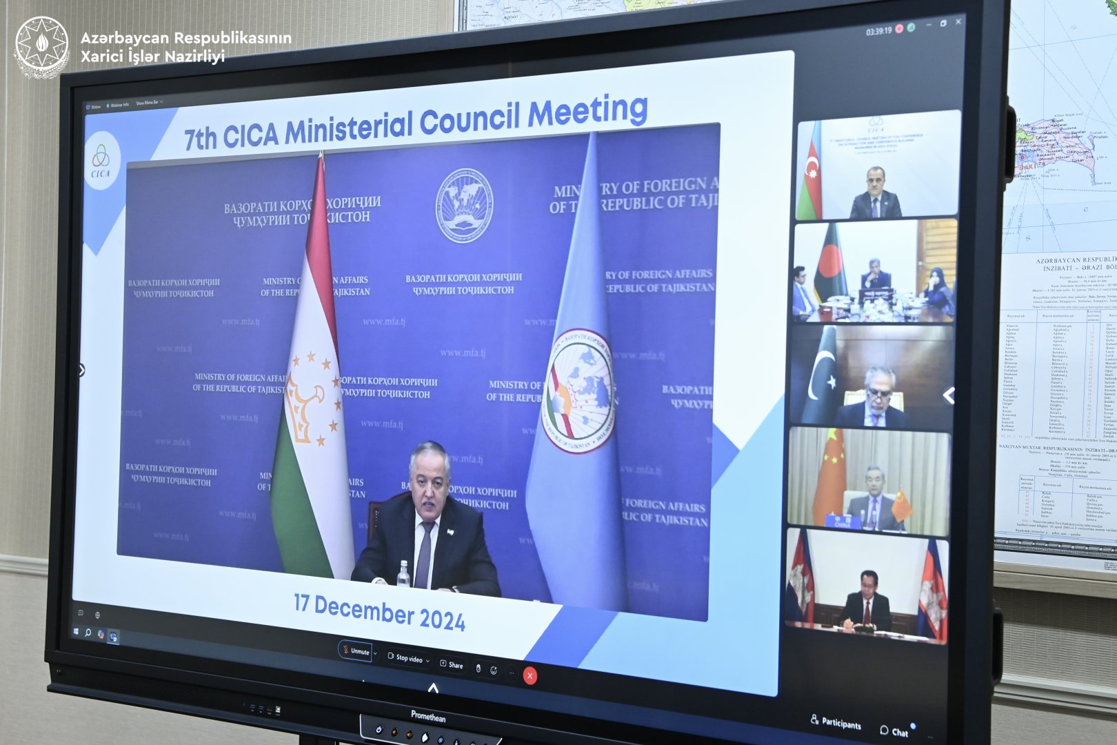 Seventh session of CICA Council adopts series of documents (PHOTO)