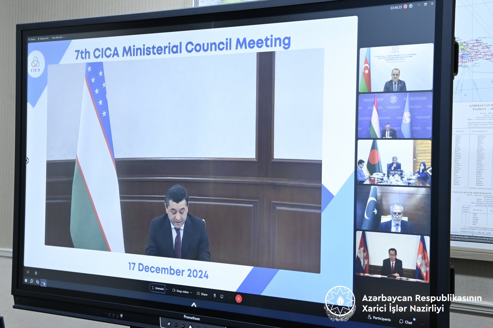 Seventh session of CICA Council adopts series of documents (PHOTO)