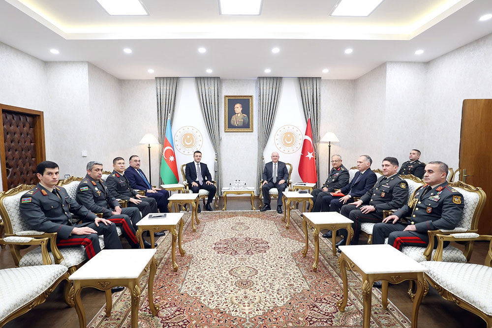 Azerbaijan holds high-level military dialogue meeting with Türkiye (PHOTO)