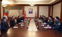 Azerbaijan, Türkiye moot regional security issues (PHOTO)