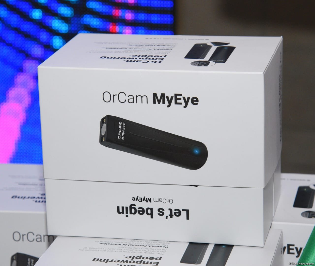 Israeli Embassy donates OrCam MyEye devices to visually impaired Azerbaijani citizens (PHOTO)