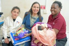 VP of Heydar Aliyev Foundation Leyla Aliyeva visits school and medical center in Nairobi (PHOTO)