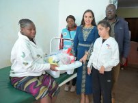 VP of Heydar Aliyev Foundation Leyla Aliyeva visits school and medical center in Nairobi (PHOTO)