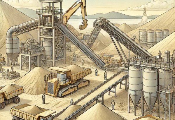 Azerbaijan scales up construction sand output in 11M2024