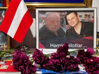 Azerbaijan house in Austria dedicates memorial corner to Aktau crash victims (PHOTO)