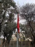 Turkish Embassy flag in Azerbaijan half-masts to honor Aktau plane crash victims (PHOTO)