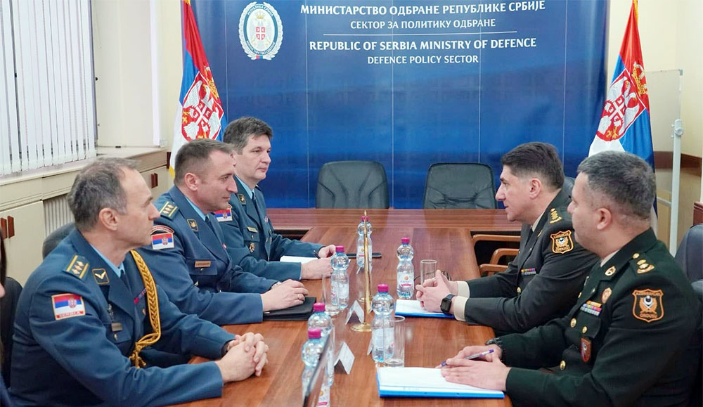 Azerbaijan, Serbia sign bilateral military cooperation plan (PHOTO)