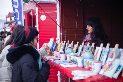 Winter Tale Fair catches eye among Azerbaijan's Khankendi residents (PHOTO)