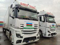 Azerbaijan sends its inaugural humanitarian aid caravan to Syria (PHOTO/VIDEO)