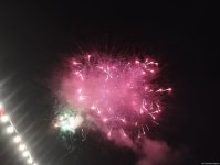 Azerbaijan's Khankendi residents celebrate New Year with fireworks (PHOTO)