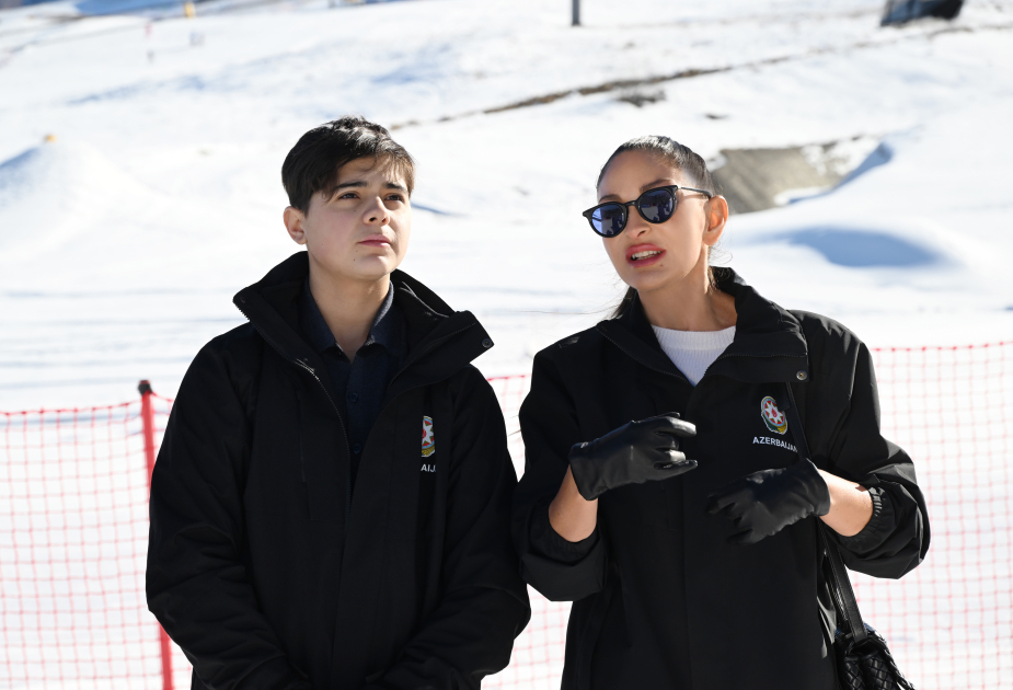 President Ilham Aliyev, First Lady Mehriban Aliyeva review works at “Lakeside” Hotel and Ski Club construction within Shahdag Tourism Complex (PHOTO/VIDEO)