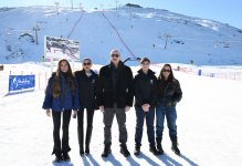 President Ilham Aliyev, First Lady Mehriban Aliyeva review works at “Lakeside” Hotel and Ski Club construction within Shahdag Tourism Complex (PHOTO/VIDEO)