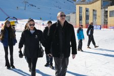 President Ilham Aliyev, First Lady Mehriban Aliyeva review works at “Lakeside” Hotel and Ski Club construction within Shahdag Tourism Complex (PHOTO/VIDEO)