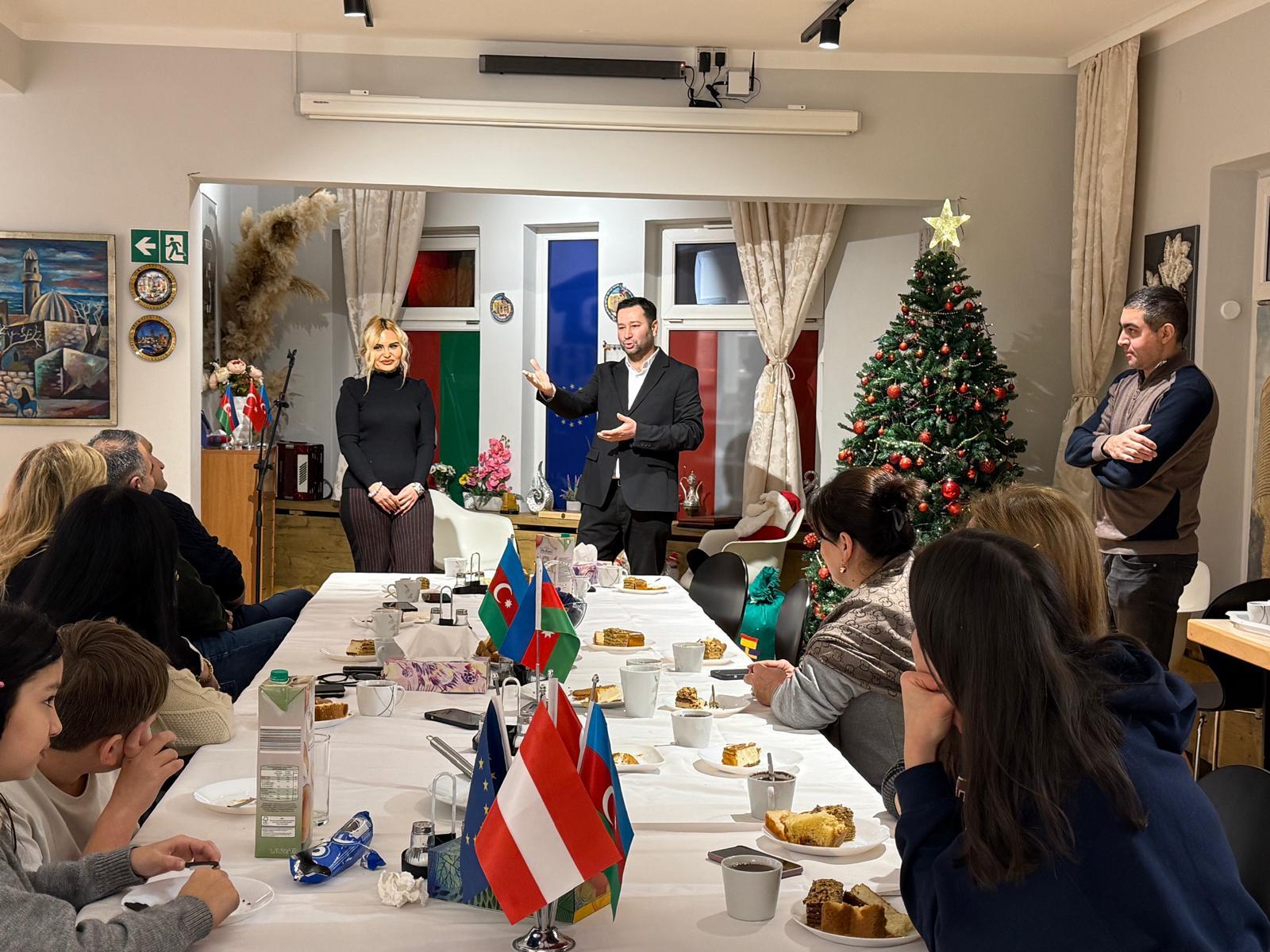 Azerbaijani diaspora activists awarded letters of gratitude in Austria (PHOTO)