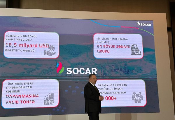 SOCAR Türkiye adds up total volume of gas transportation through TANAP