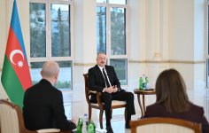 President Ilham Aliyev interviewed by local TV channels (PHOTO/VIDEO) (FULL TEXT)