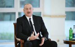 President Ilham Aliyev interviewed by local TV channels (PHOTO/VIDEO) (FULL TEXT)