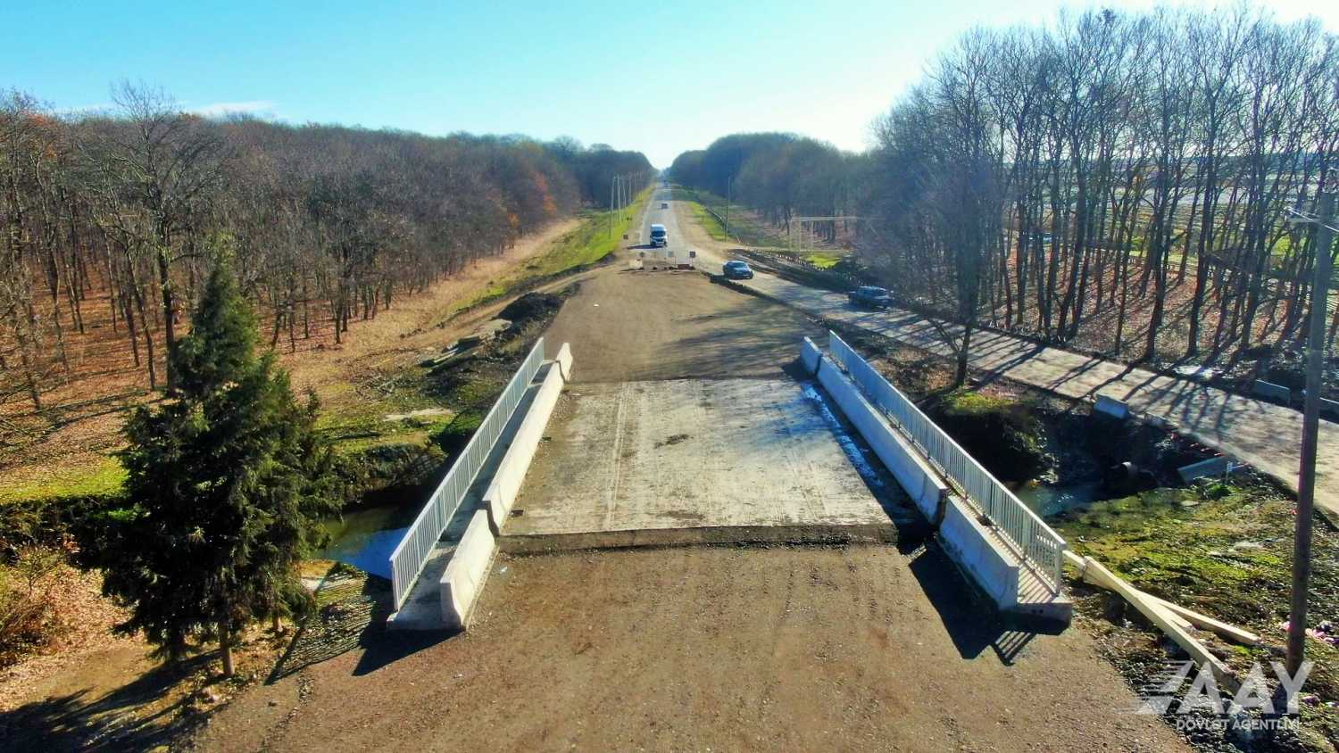 Azerbaijan reveals construction progress of several bridges on its Alat-Astara highway (PHOTO)