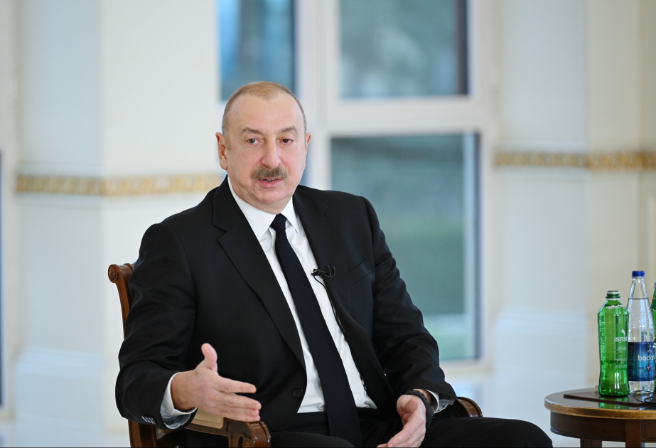 Azerbaijan received signals from French government representatives to establish contacts - President Ilham Aliyev