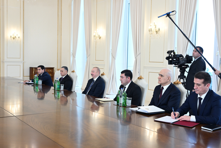President Ilham Aliyev receives Secretary of Iran’s Supreme National Security Council (PHOTO/VIDEO)