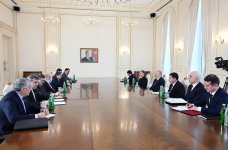 President Ilham Aliyev receives Secretary of Iran’s Supreme National Security Council (PHOTO/VIDEO)
