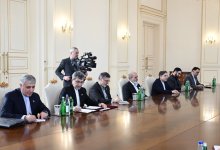 President Ilham Aliyev receives Secretary of Iran’s Supreme National Security Council (PHOTO/VIDEO)