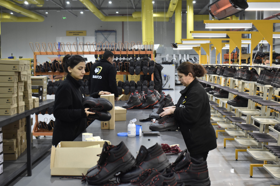 Azerbaijan's Aghdam Industrial Park launches export of safety footwear