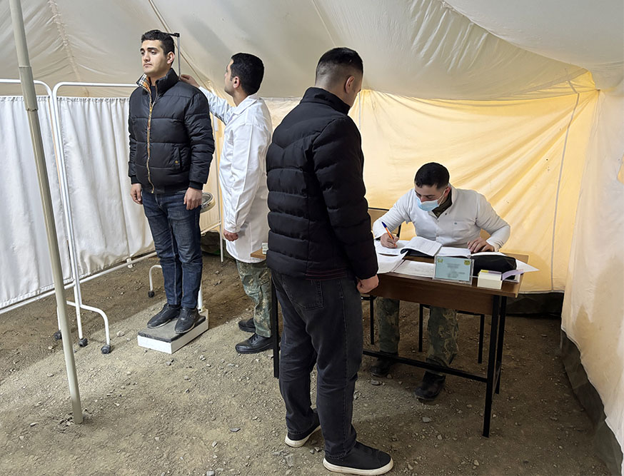 Azerbaijani army conducts regular training camps with conscripts (PHOTO)