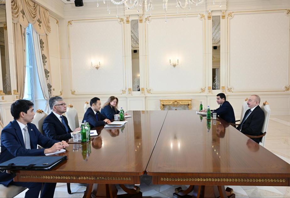 President Ilham Aliyev receives Secretary General of Conference on Interaction and Confidence Building Measures in Asia (VIDEO)