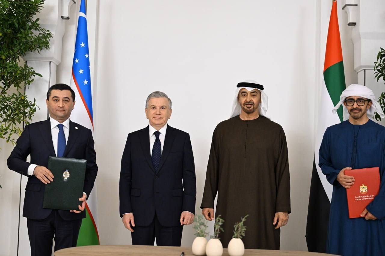 Uzbekistan, UAE strengthen collaboration via strategic partnership declaration