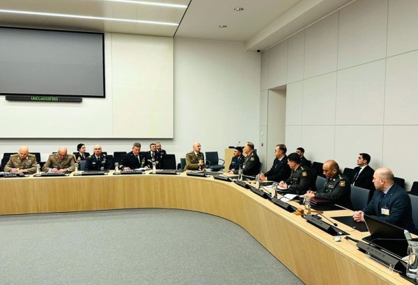Azerbaijani army chief of general staff holds series of meetings in Brussels (PHOTO)