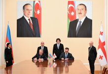 Azerbaijan, Georgia sign bunch of documents to boost bilateral ties (PHOTO)