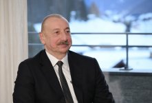 President Ilham Aliyev interviewed by CGTN in Davos (PHOTO/VIDEO)