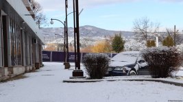 Snowfall shrouds Azerbaijan's Khankendi in white blanket (PHOTO)