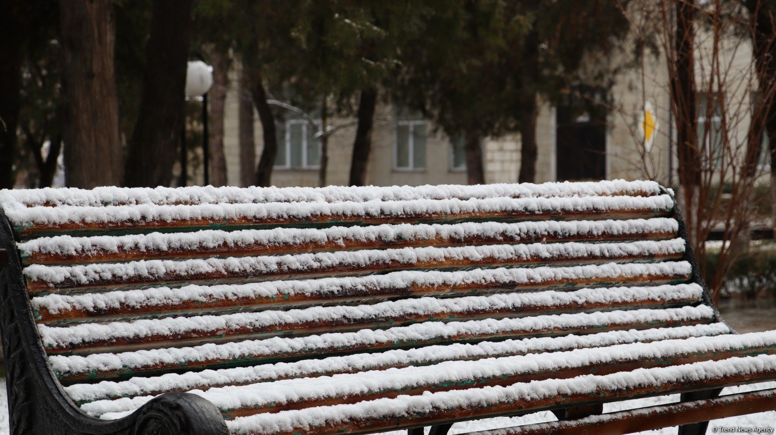 Snowfall shrouds Azerbaijan's Khankendi in white blanket (PHOTO)