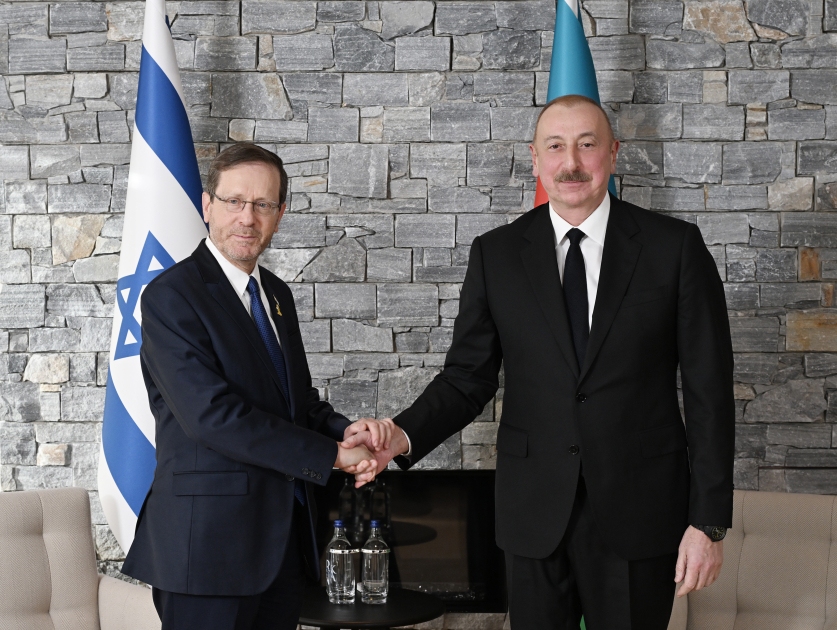 President Ilham Aliyev meets with President Isaac Herzog (PHOTO/VIDEO)