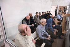 Azerbaijan proceeds with trial against accused in Armenian military aggression related crimes (PHOTO)
