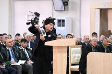 Azerbaijan proceeds with trial against accused in Armenian military aggression related crimes (PHOTO)